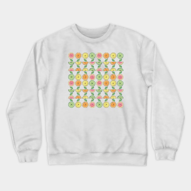 Citrus Crewneck Sweatshirt by Amy-Elyse Neer